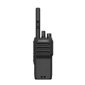 Motorola radios R2 portable two-way radio showing compact IP55 rugged housing design
